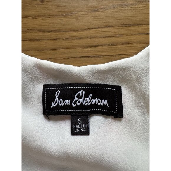 Sam Edelman Women Spaghetti Strap Slip Dress Size Small Holiday Embellished City - Picture 3 of 9